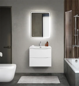{{photo.Alt || photo.Description || 'Тумба с раковиной подвесная BelBagno МАРИНА (MARINO) 60 Bianco Lucido, раковина белая'}}