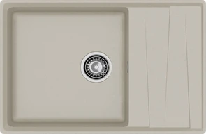 {{photo.Alt || photo.Description || 'GRANFEST Мойка композит LEVEL, GF-LV-760L, чаш+кр 760*500, топаз'}}