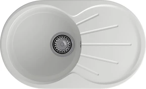 {{photo.Alt || photo.Description || 'GRANFEST Мойка композит RONDO GF-R--750L чаша с крылом 750*460мм  иней арт.GF-'}}