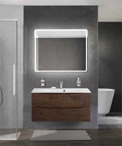 {{photo.Alt || photo.Description || 'Тумба с раковиной подвесная BelBagno МАРИНА (MARINO) 100 Rovere Moro, раковина белая BB1000/450-LV-MR-FT'}}