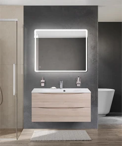 {{photo.Alt || photo.Description || 'Тумба с раковиной подвесная BelBagno МАРИНА (MARINO) 100 Rovere Grigio, раковина белая BB1000/450-LV-MR-FT'}}