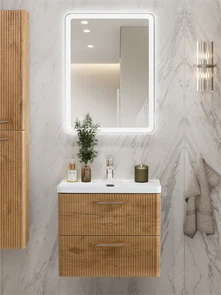 {{photo.Alt || photo.Description || 'Тумба с раковиной подвесная BelBagno ТЕХНО (DUE) 50 Rovere Nature, ручки - Сатиновый никель'}}