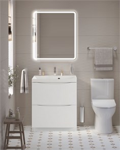 {{photo.Alt || photo.Description || 'Тумба с раковиной напольная BelBagno МАРИНА (MARINO) 70 Bianco Lucido, раковина белая'}}