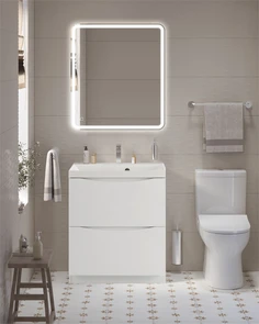 {{photo.Alt || photo.Description || 'Тумба с раковиной напольная BelBagno МАРИНА (MARINO) 70 Bianco Lucido, раковина белая'}}
