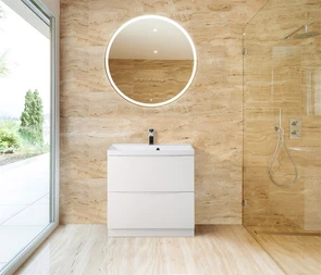 {{photo.Alt || photo.Description || 'Тумба с раковиной напольная BelBagno МАРИНА (MARINO) 60 Bianco Lucido, раковина белая'}}