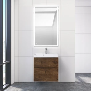 {{photo.Alt || photo.Description || 'Тумба с раковиной подвесная BelBagno МАРИНА (MARINO) 60 Rovere Moro, раковина белая'}}