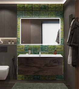 {{photo.Alt || photo.Description || 'Тумба с раковиной подвесная BelBagno МАРИНА (MARINO) 120 Rovere Nature Grigio, раковина белая'}}