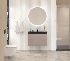 {{photo.Alt || photo.Description || 'Тумба с раковиной подвесная BelBagno МАРИНА (MARINO) 80 Capucino Lucido, раковина чёрная BB800/450-LV-ART-PR-NERO'}}