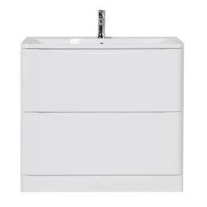 {{photo.Alt || photo.Description || 'Тумба с раковиной напольная BelBagno ИСТОЧНИК (ACQUA) 90 Bianco Lucido, раковина белая'}}