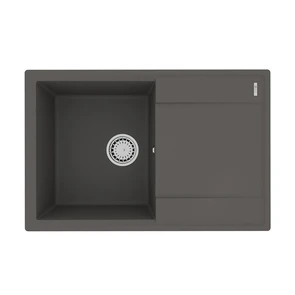 {{photo.Alt || photo.Description || 'Кухонная мойка Lemark IMANDRA 760 врезная прямоугольная с крылом из кварцгранита, Серый шёлк'}}