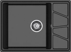 {{photo.Alt || photo.Description || 'GRANFEST Мойка композит VERTEX, GF-V-680L, чаш+кр 680*500, черный'}}