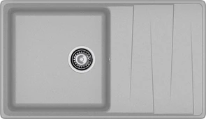 {{photo.Alt || photo.Description || 'GRANFEST Мойка композит LEVEL, GF-LV-860L, чаш+кр 860*500, серый'}}