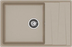 {{photo.Alt || photo.Description || 'GRANFEST Мойка композит LEVEL, GF-LV-760L, чаш+кр 760*500, песочный'}}