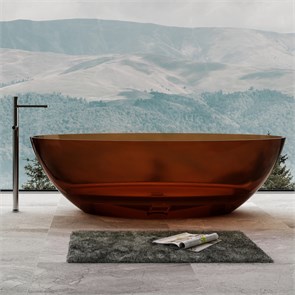 {{photo.Alt || photo.Description || 'Прозрачная ванна ABBER Kristall AT9702Opal коричневая'}}
