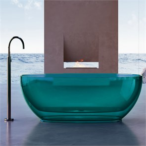 {{photo.Alt || photo.Description || 'Прозрачная ванна ABBER Kristall AT9703Aquamarin бирюзовая'}}