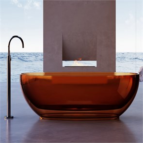{{photo.Alt || photo.Description || 'Прозрачная ванна ABBER Kristall AT9703Opal коричневая'}}