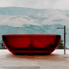 {{photo.Alt || photo.Description || 'Прозрачная ванна ABBER Kristall AT9703Rubin красная'}}