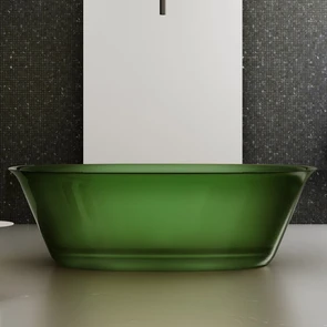 {{photo.Alt || photo.Description || 'Прозрачная ванна ABBER Kristall AT9707Emerald зеленая'}}