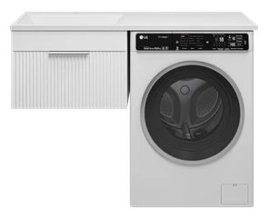 {{photo.Alt || photo.Description || 'ЭНФИДА - 60 Тумба подвесная 1 ящ. под стир. машину, белая мат. эмаль'}}