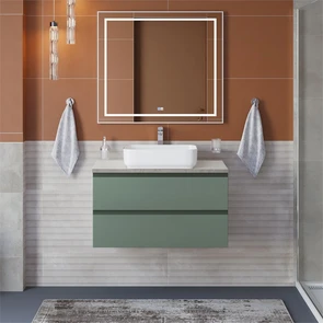 {{photo.Alt || photo.Description || 'Тумба со столешницей подвесная BelBagno СТРУКТУРА (KRAFT) 80 Еловый Матовый, столешница KEP-80-MGL'}}