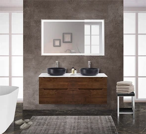{{photo.Alt || photo.Description || 'Тумба со столешницей и накладными раковинами подвесная BelBagno ЭТНА (ETNA-H60) 140 Rovere Moro'}}
