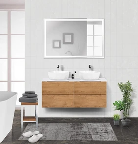 {{photo.Alt || photo.Description || 'Тумбы со столешницей подвесная BelBagno ЭТНА (ETNA) 120 Rovere Nature'}}