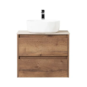{{photo.Alt || photo.Description || 'Тумба со столешницей и накладной раковиной подвесная BelBagno СТРУКТУРА (KRAFT) 70 Rovere Tabacco'}}