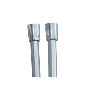 {{photo.Alt || photo.Description || 'Шланг душевой 1,75м в ПВХ оплётке с шарниром 2475CNC никель'}}