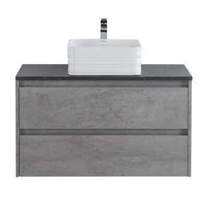 {{photo.Alt || photo.Description || 'Тумба со столешницей подвесная BelBagno СТРУКТУРА (KRAFT) 100 Cemento Grigio'}}