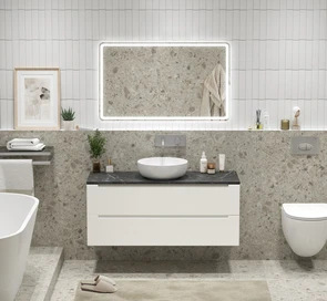 {{photo.Alt || photo.Description || 'Тумба со столешницей подвесная BelBagno ЭТНА (ETNA) 120 Bianco Lucido, без отверстия под смеситель'}}