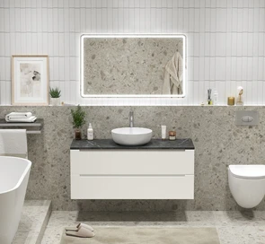 {{photo.Alt || photo.Description || 'Тумба со столешницей подвесная BelBagno ЭТНА (ETNA) 120 Bianco Lucido'}}