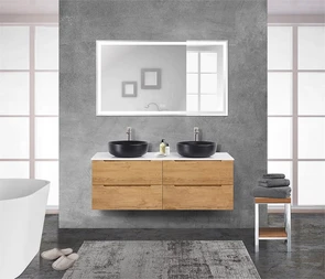 {{photo.Alt || photo.Description || 'Тумбы со столешницей подвесная BelBagno ЭТНА (ETNA) 140 Rovere Nature'}}