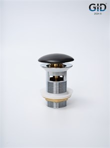 {{photo.Alt || photo.Description || 'Черный матовый керамический донный клапан с переливом Gid BLM100-1'}}
