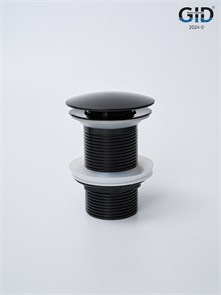 {{photo.Alt || photo.Description || 'Черный металлический донный клапан без перелива Gid G-54BL'}}