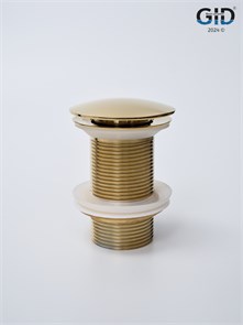 {{photo.Alt || photo.Description || 'Золотой металлический донный клапан Gid G100'}}