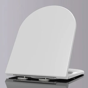 Сиденье белое с микролифтом из дюропласта KR-49 77715