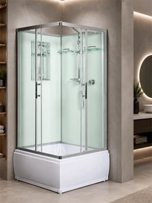 {{photo.Alt || photo.Description || 'Душевая кабина Weltwasser WW500 Aller 901 90х90 10000003254 профиль хром, стекло прозрачное'}}