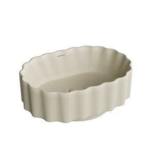{{photo.Alt || photo.Description || 'Раковина ARTBASIN Conchiglia/АртБейзин Конкилья накладная 50, песочная матовая'}}