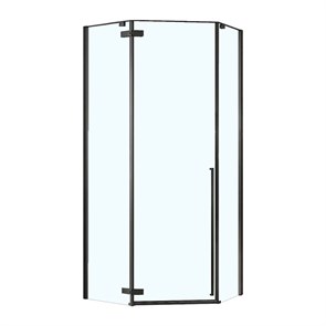 {{photo.Alt || photo.Description || 'Душевое ограждение Loranto NEO 90x90x195 прозрачное закаленное стекло 8 мм, Easy clean, профиль черный, без поддона (CS-22107B)'}}