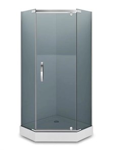 {{photo.Alt || photo.Description || 'Душевое ограждение Loranto NEO 90x90x200 серое закаленное стекло 8 мм, Easy clean, профиль серебро, без поддона (CS-22112)'}}