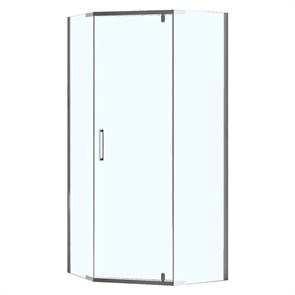 {{photo.Alt || photo.Description || 'Душевое ограждение Loranto NEO 90x90x195 прозрачное закаленное стекло 8 мм, Easy clean, профиль серебро, без поддона (CS-22108)'}}