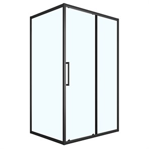 {{photo.Alt || photo.Description || 'Душевое ограждение Loranto 120x80x190 раздвижная дверь, универсальная, прозрачное стекло 6 мм, профиль черный матовый (CS-AB02B-128)'}}