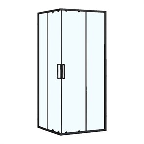 {{photo.Alt || photo.Description || 'Душевое ограждение Loranto NEO 90x90x190 прозрачное закаленное стекло 5 мм, профиль черный, без поддона (CS-21809B)'}}
