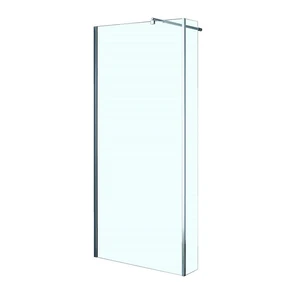 {{photo.Alt || photo.Description || 'Душевая перегородка Loranto 90x195 Walk-in. Доп.створка 20см. Регулируемый кронштейн 80-100 Прозрачное стекло 6 мм. Профиль Хром (CS-L801 90)'}}
