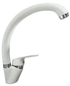 GranFest QUARZ Смеситель для кухни боковой D-35mm (белый) Z3323 белый