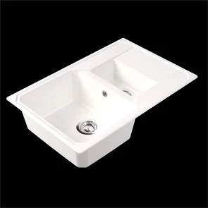 {{photo.Alt || photo.Description || 'Мойка DrGans "Кардинал" 760 К, белый СМс (29.035.D0760.401)'}}