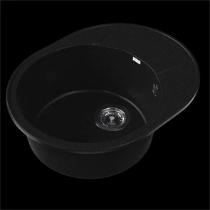{{photo.Alt || photo.Description || 'Мойка DrGans "Виола" 580, черный СМс (25.140.B0580.407)'}}