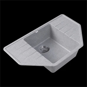 {{photo.Alt || photo.Description || 'Мойка DrGans "Ирис", серый СМс (25.160.C0800.408)'}}