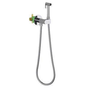 Смеситель встроенный с гигиеническим душем Timo Caisa хром (9137/00SM) 9137/00SM