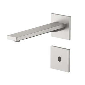 Смеситель для раковины встроенный, сенсорный Timo Caisa никель (9073/13SM) 9073/13SM